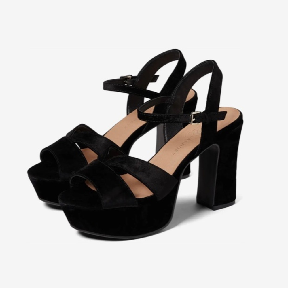 Black Platform Sandals